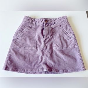 American Eagle Corduroy Mini Skirt Size 0